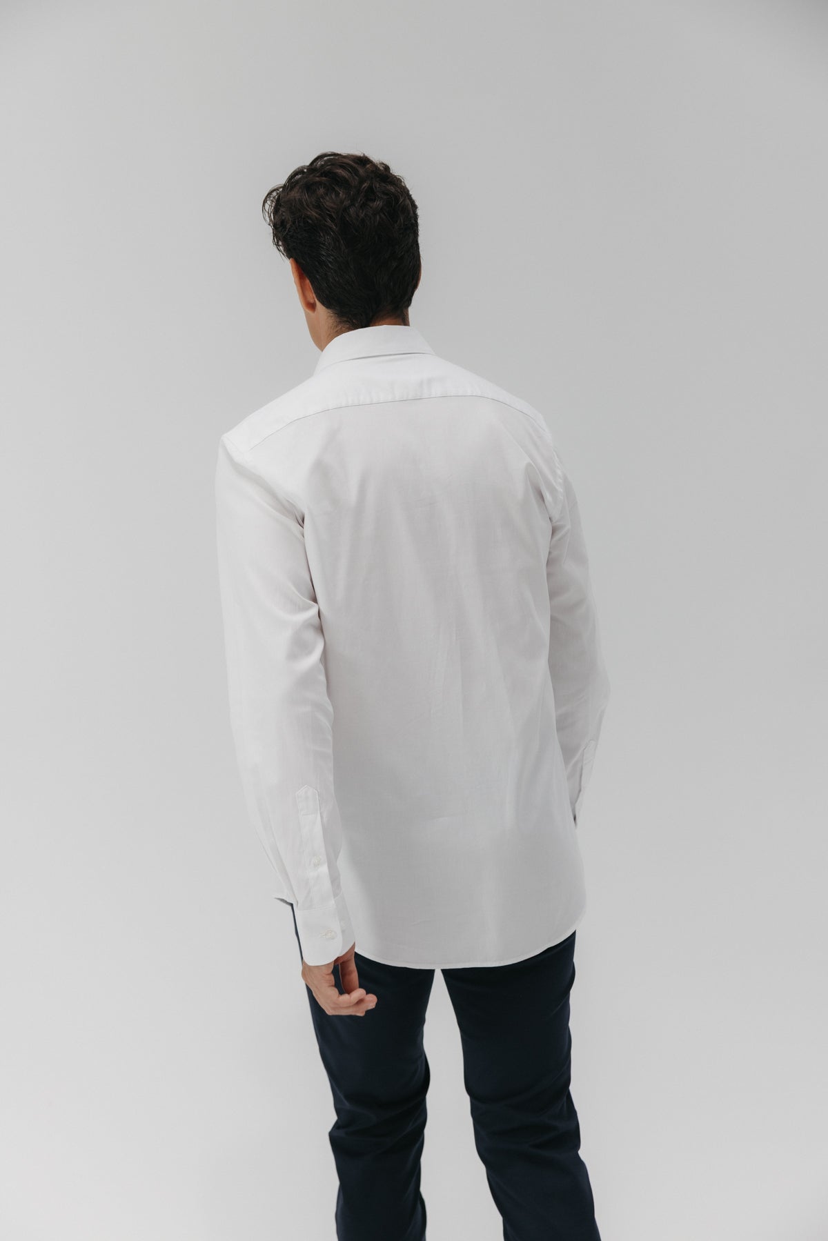 CAMISA VESTIR OXFORD ROYAL BLANCO PURO