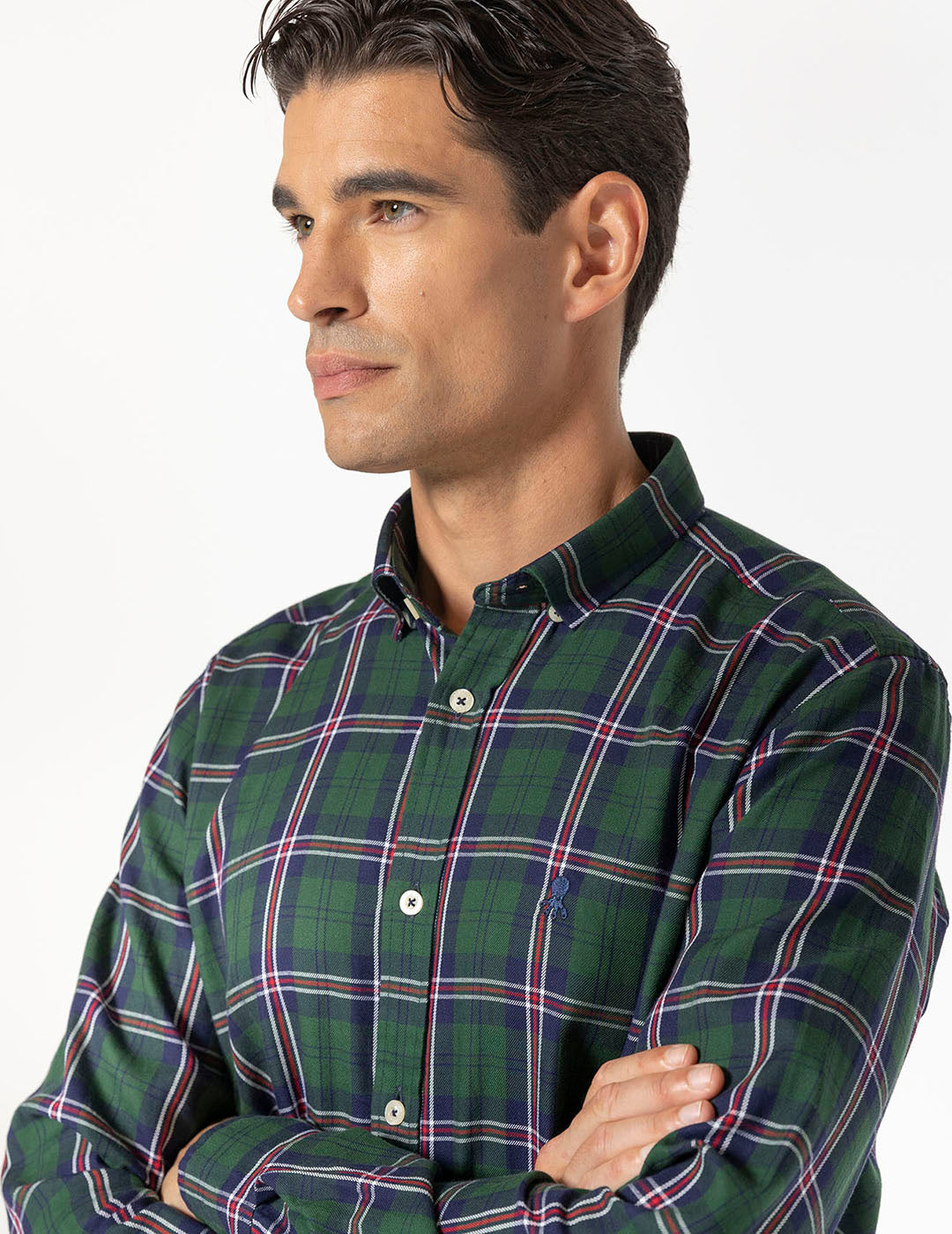 CAMISA GREEN ISLAND VERDE BOTELLA