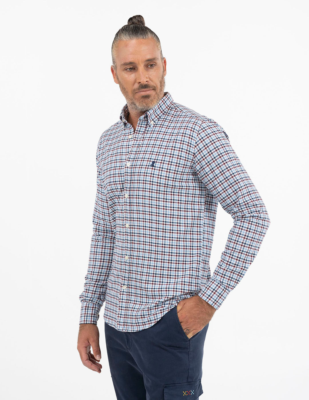 CAMISA DRAKELIGHT AZUL CAPRI