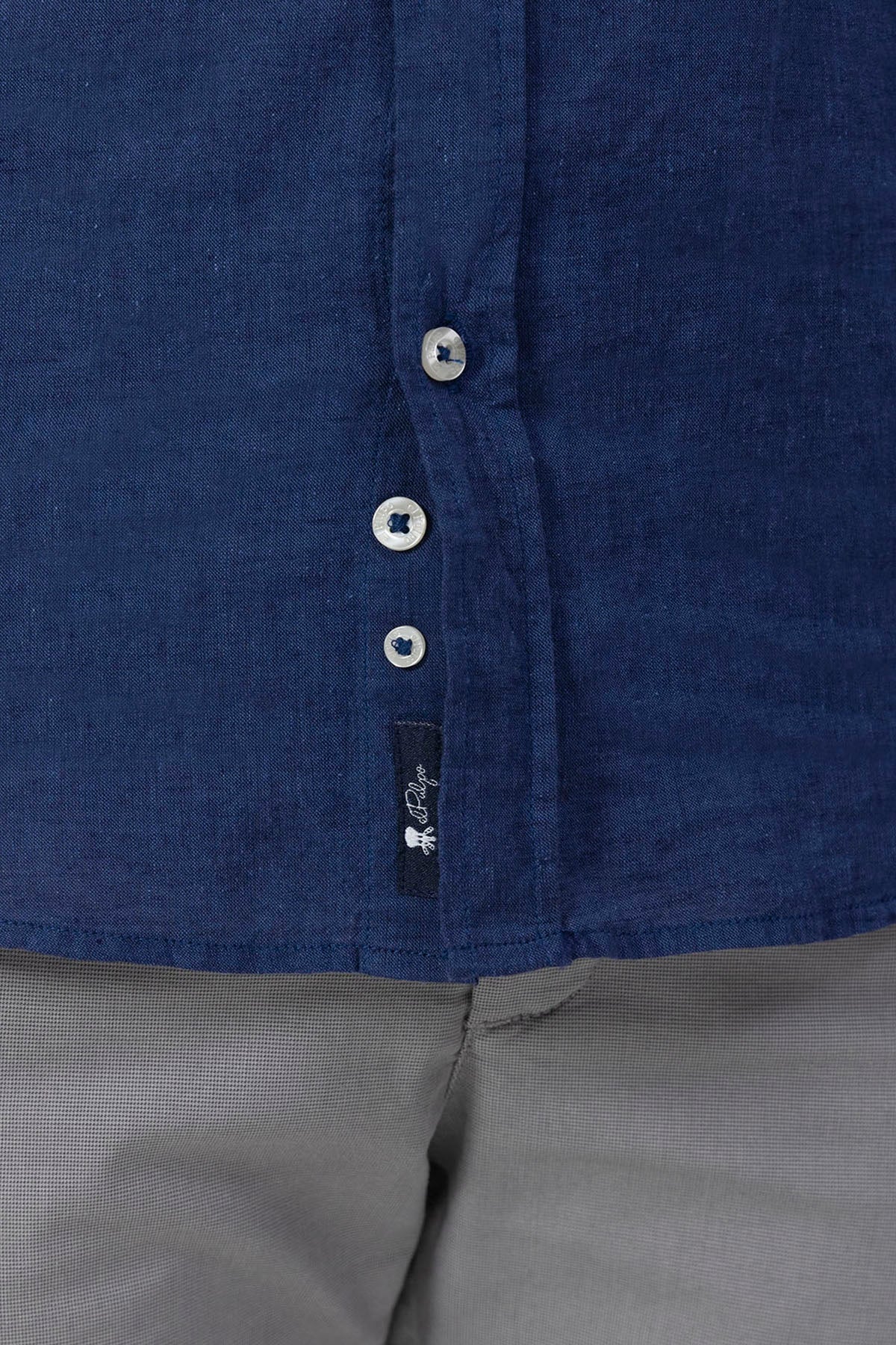 CAMISA DE LINHO AZUL