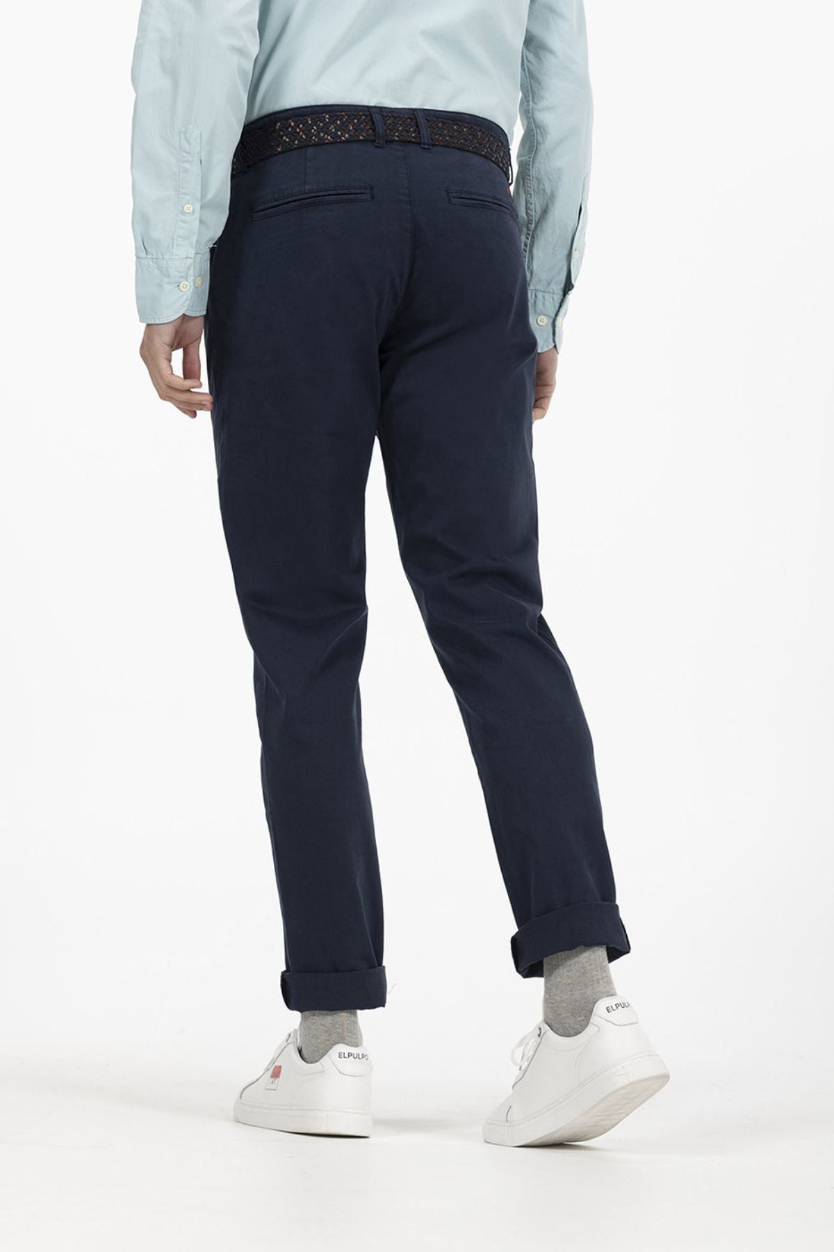PANTALÓN CHINO AZUL MARINO