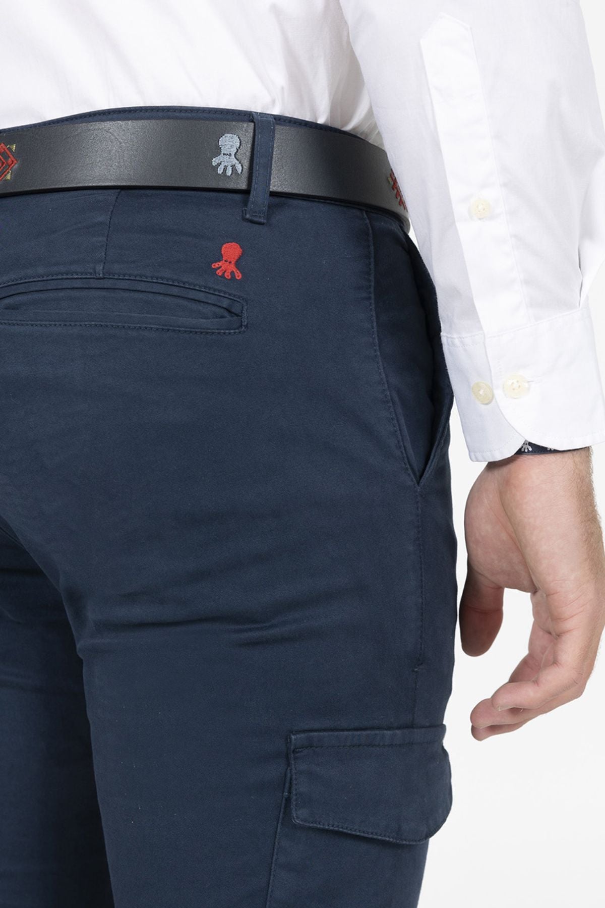 PANTALÓN WOODCUTTER AZUL MARINO