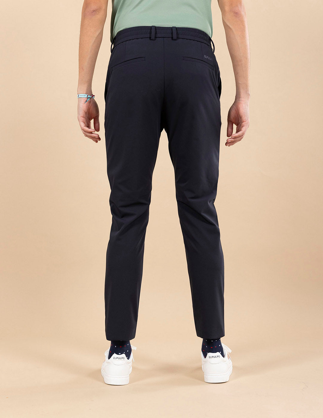 CALÇA ULTRALEVE COM CORDÃO AZUL MARINHO