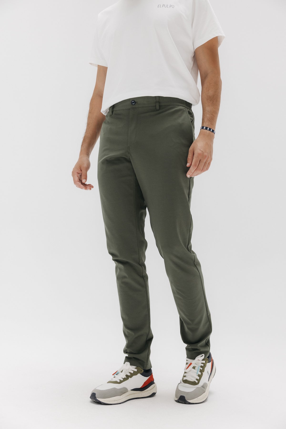 PANTALÓN SUPERCOMFORT VERDE KHAKI