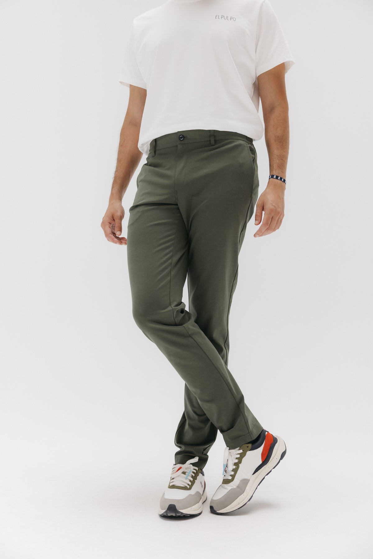 PANTALÓN SUPERCOMFORT VERDE KHAKI