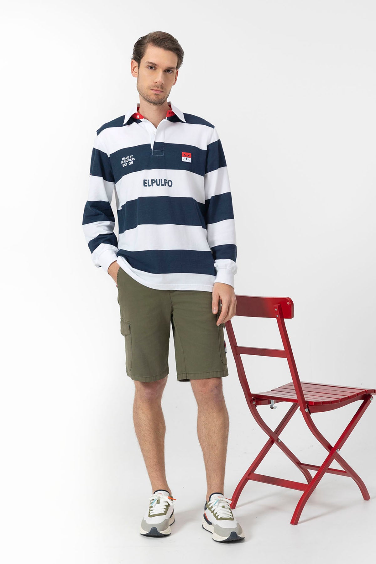 BERMUDA CARGO TWILL VERDE KHAKI