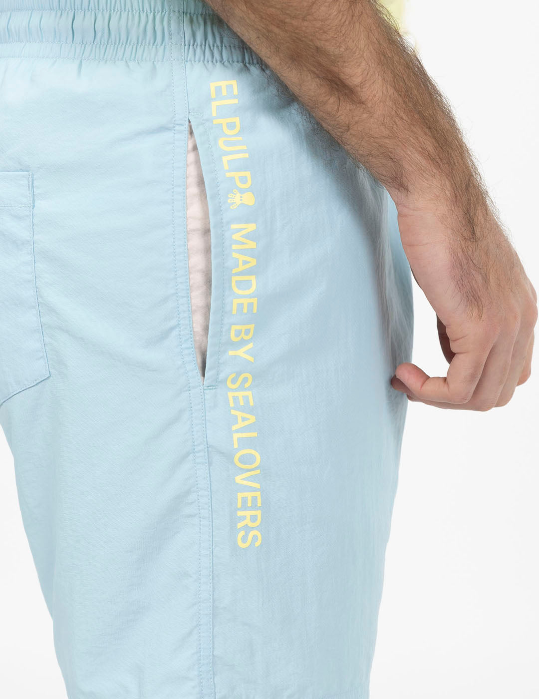 BAÑADOR LAVADO ESTAMPADO SEALOVERS AZUL CELESTE