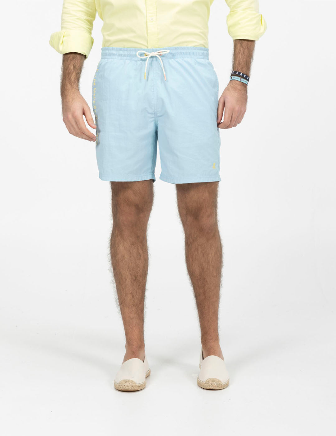 BAÑADOR LAVADO ESTAMPADO SEALOVERS AZUL CELESTE