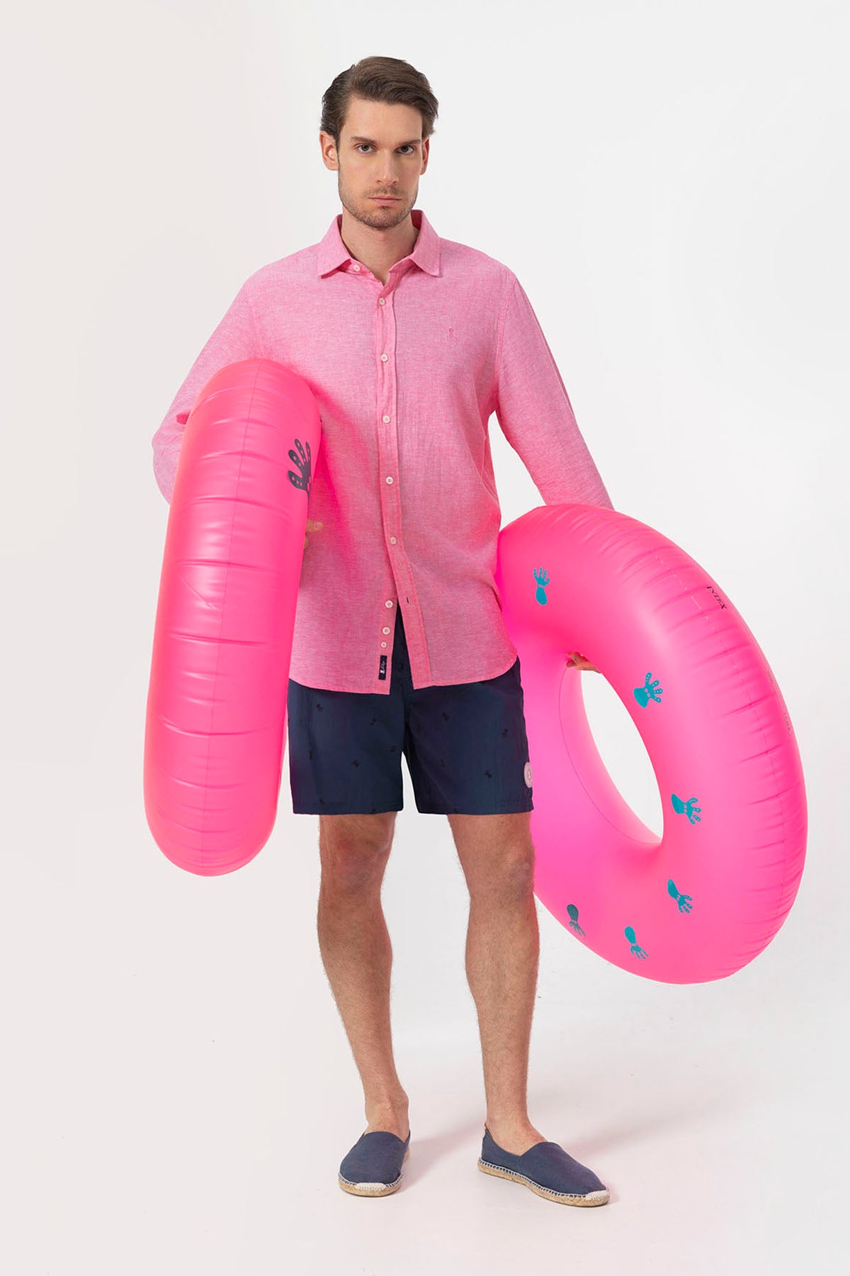 BAÑADOR ALLOVER ELPULPO A TONO AZUL MARINO DELAVÉ