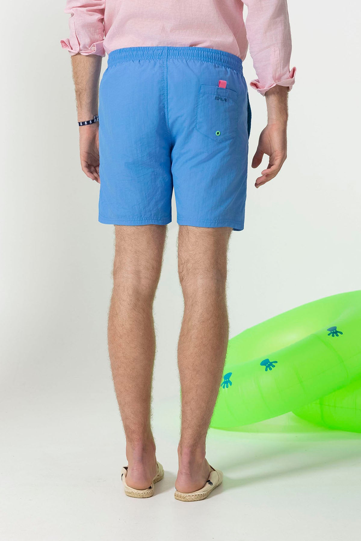 BAÑADOR ESTAMPADO LATERAL ELPULPO AZUL LAVANDA