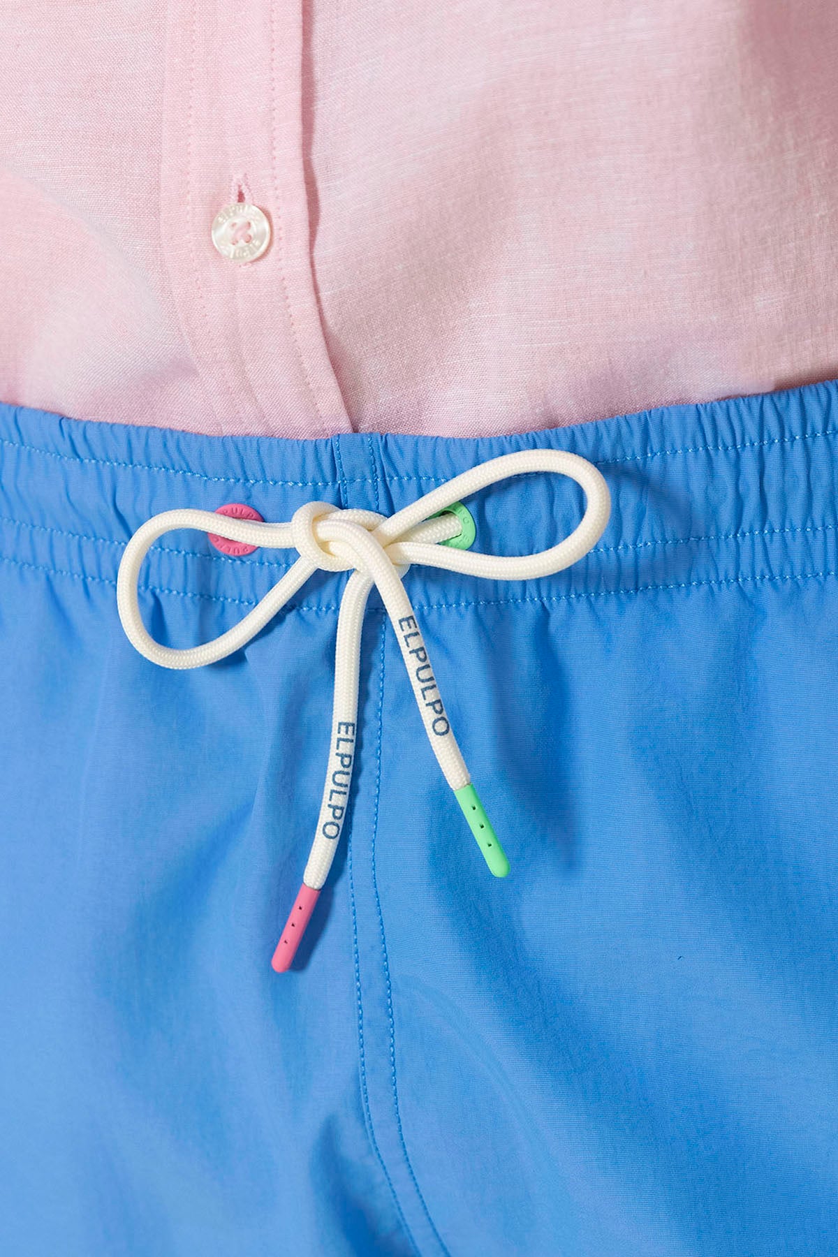 BAÑADOR ESTAMPADO LATERAL ELPULPO AZUL LAVANDA