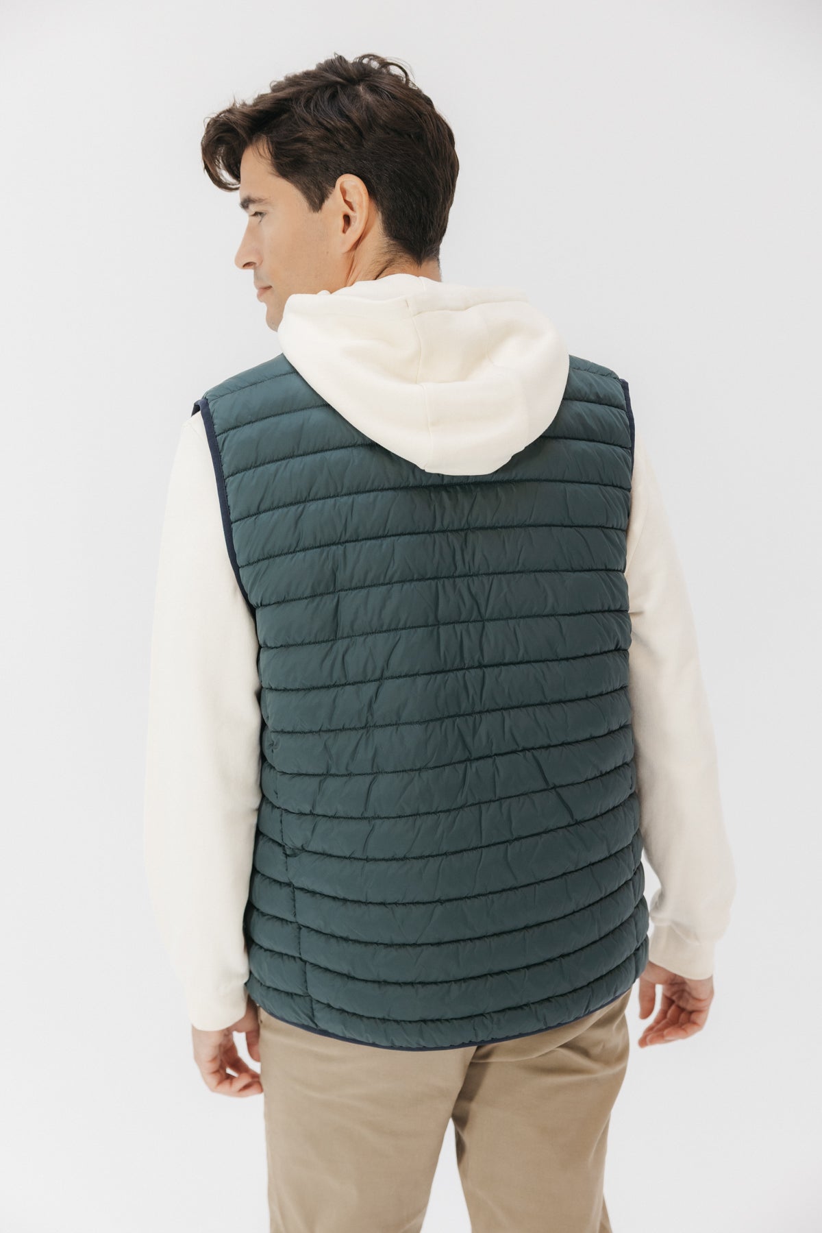 CHALECO ACOLCHADO NEW PANTICOSA VERDE BOTELLA