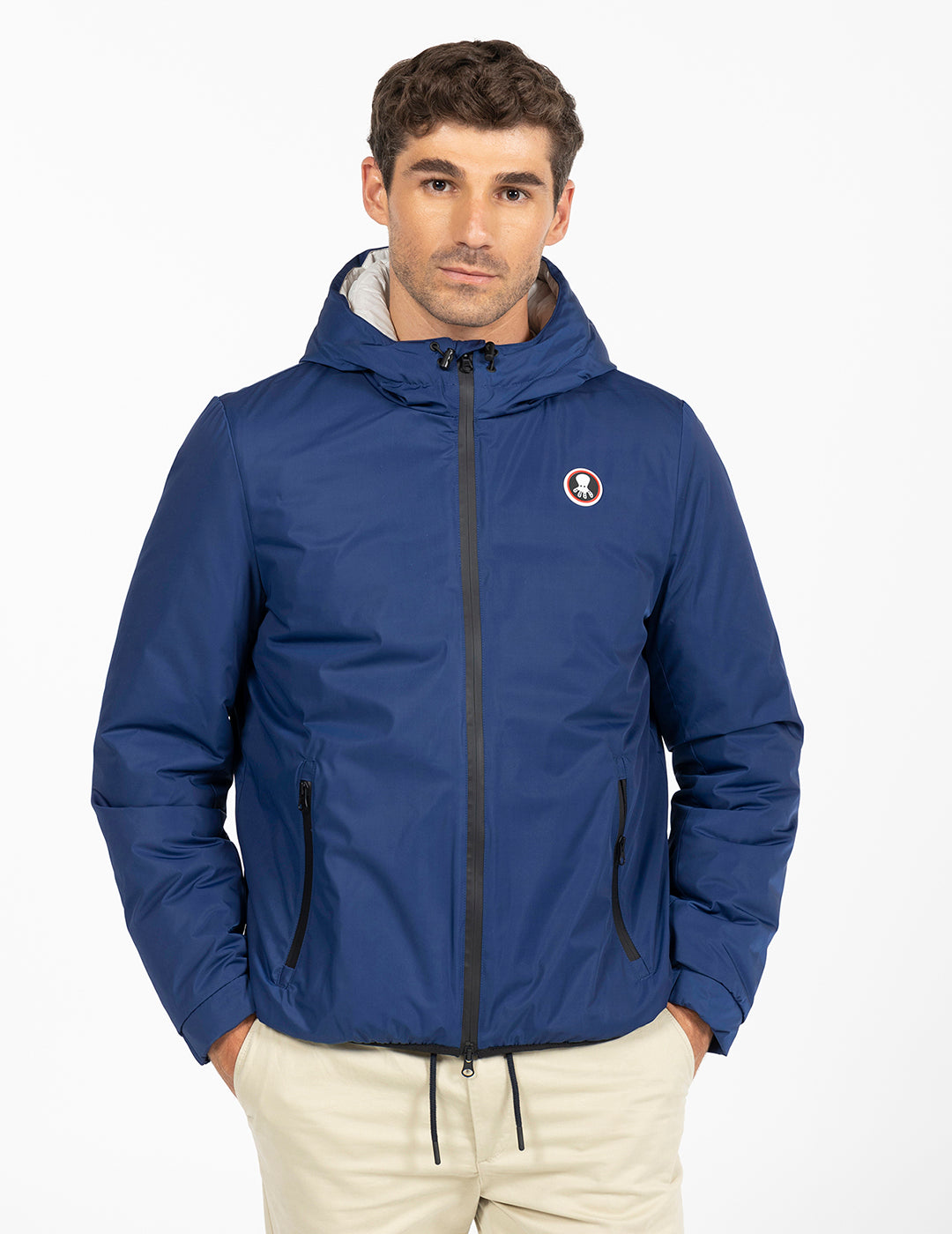 PARKA NARIGA AZUL ELÉCTRICO