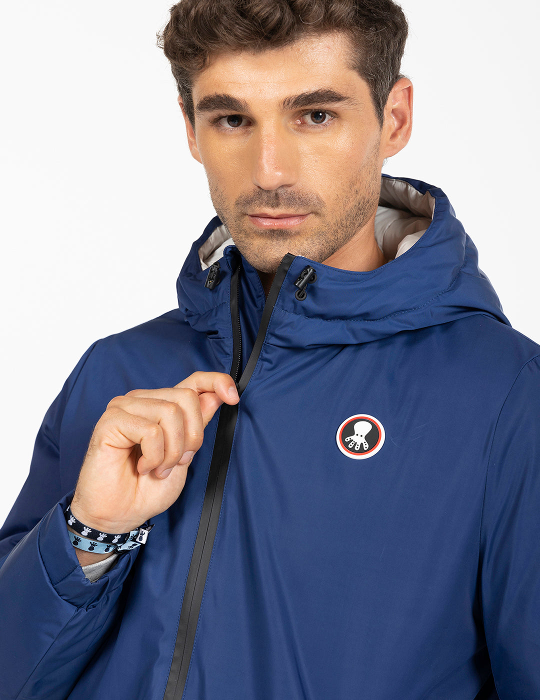 PARKA NARIGA AZUL ELÉCTRICO