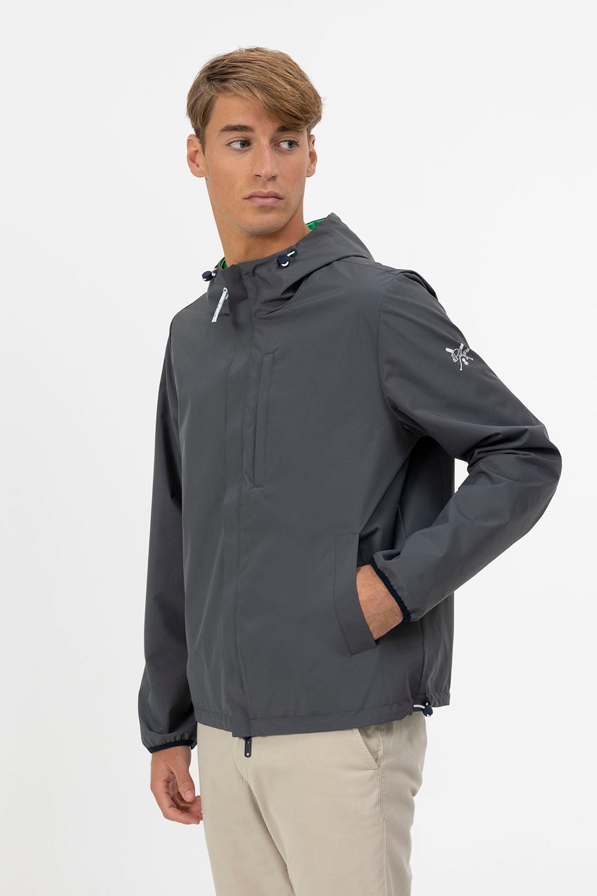 GOLD COAST ANTHRACITE REVERSIBLE JACKET