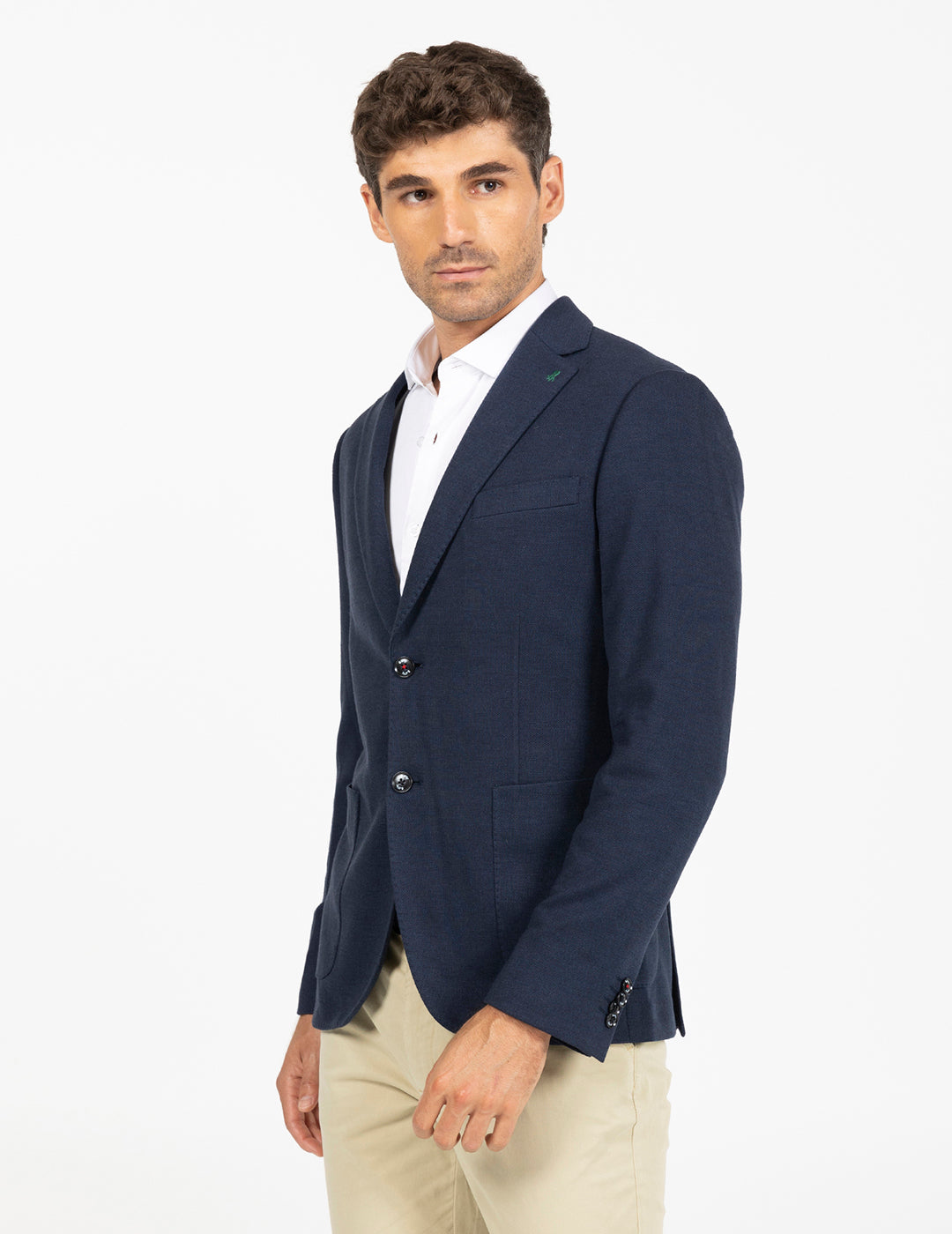 BLAZER DE MALHA AZUL MARINHO RFEF