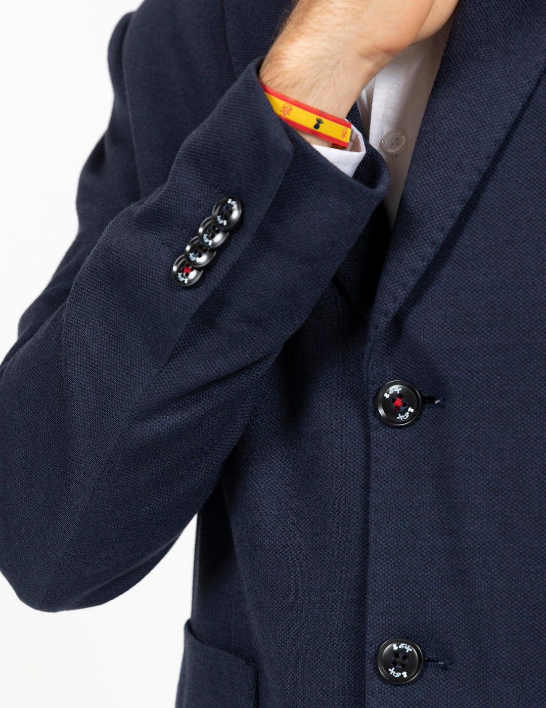 BLAZER DE MALHA AZUL MARINHO RFEF