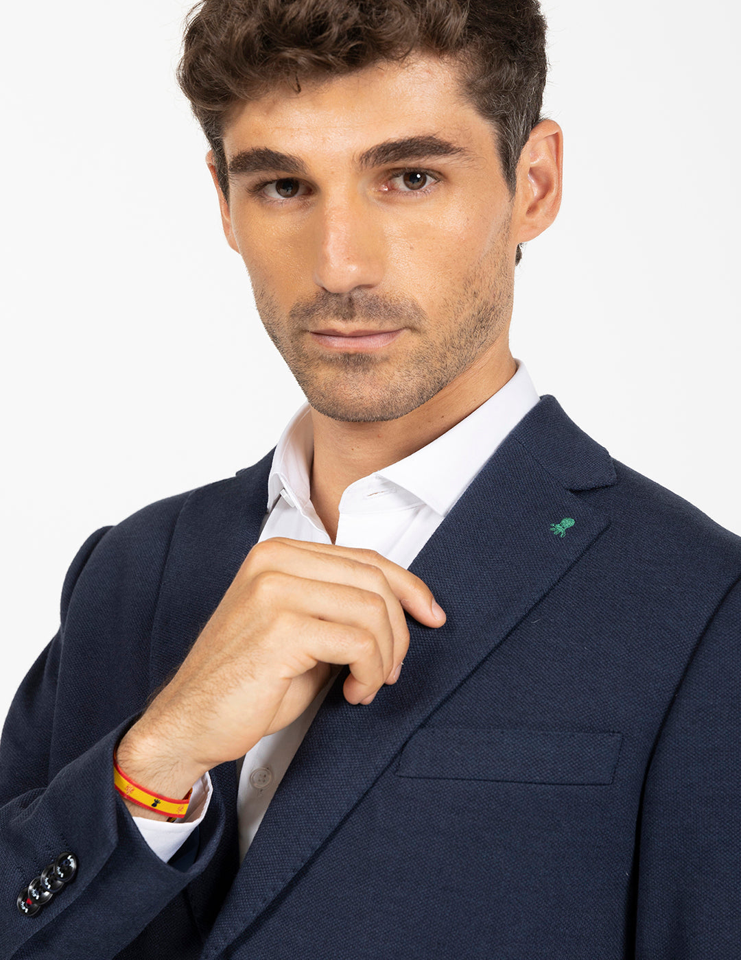 BLAZER DE MALHA AZUL MARINHO RFEF