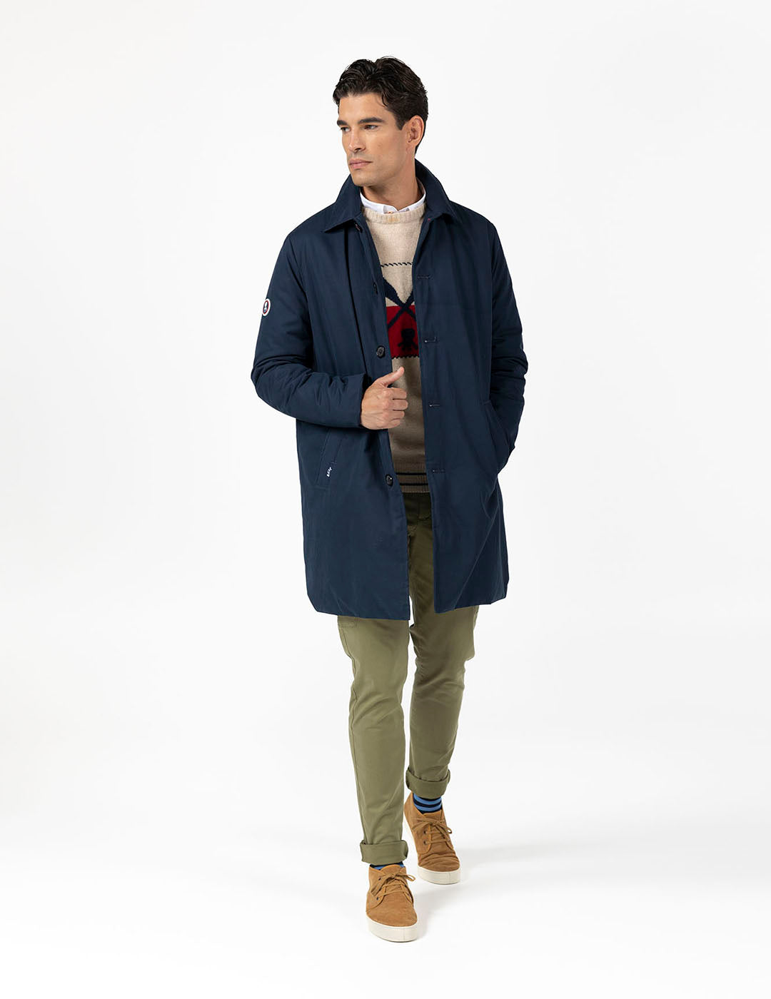 NAVY BLUE SNOW VALLEY PARKA
