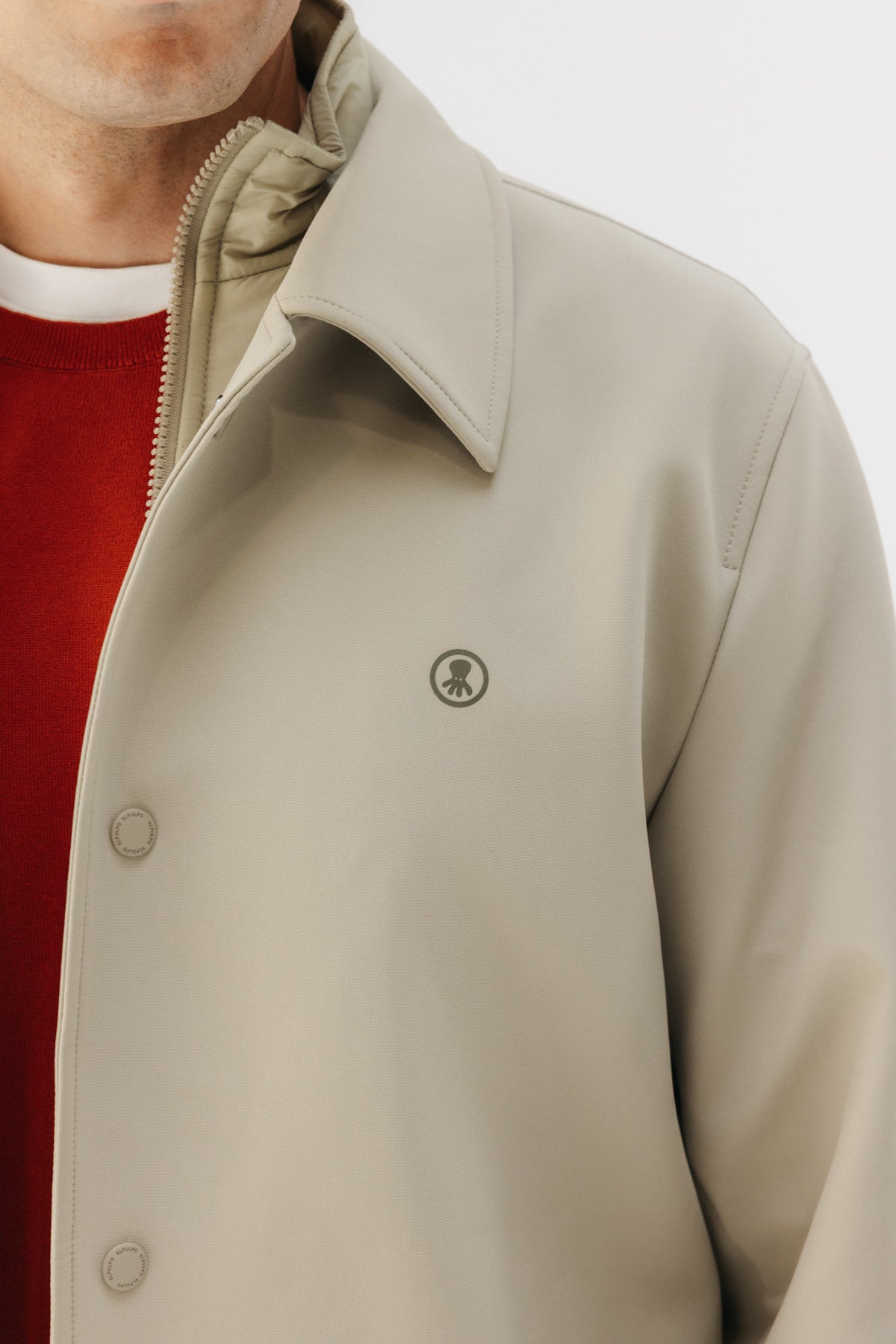 GABARDINA CORTA PERFECT BEIGE