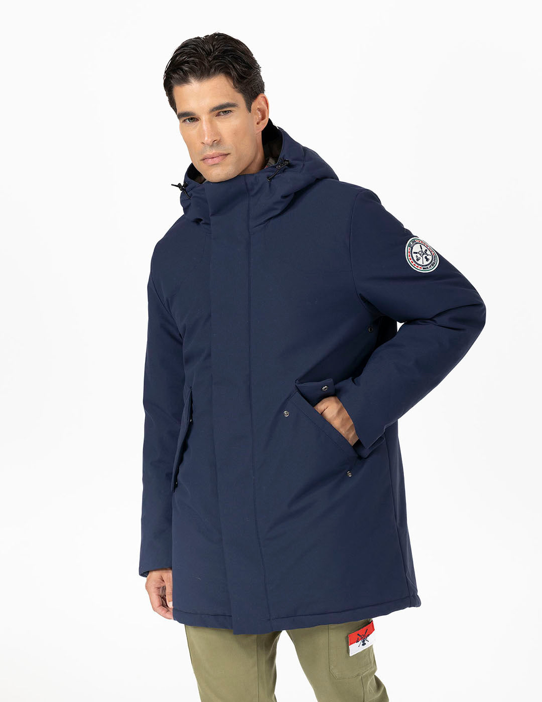 PARKA ORTEGAL AZUL MARINO