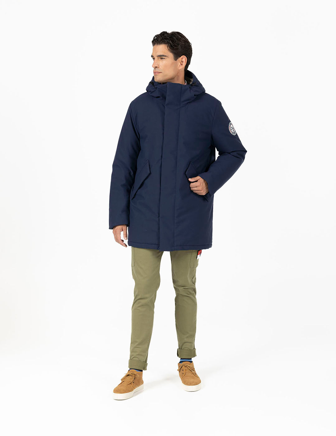 PARKA ORTEGAL AZUL MARINO