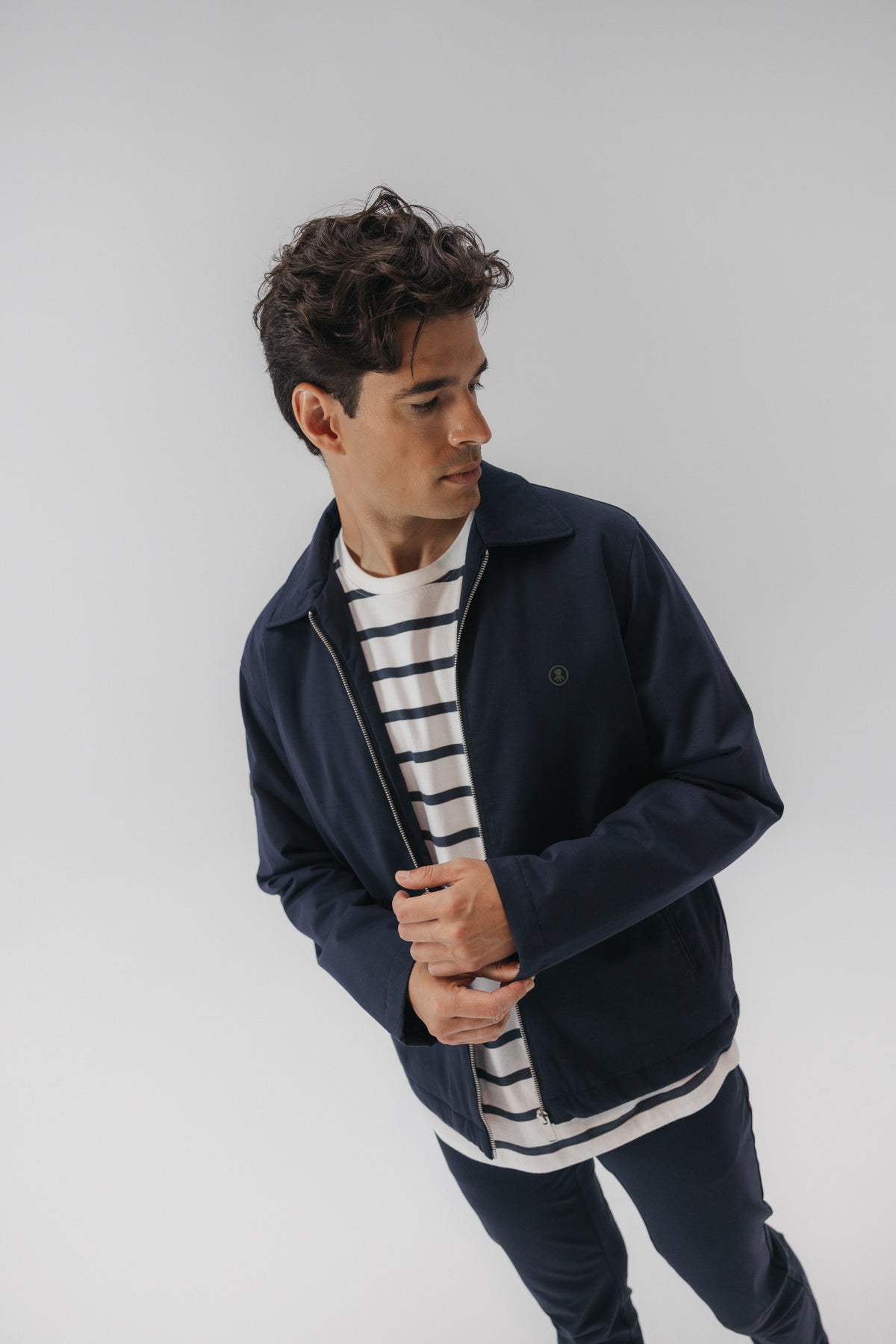 CAZADORA SUPERCOMFORT AZUL MARINO