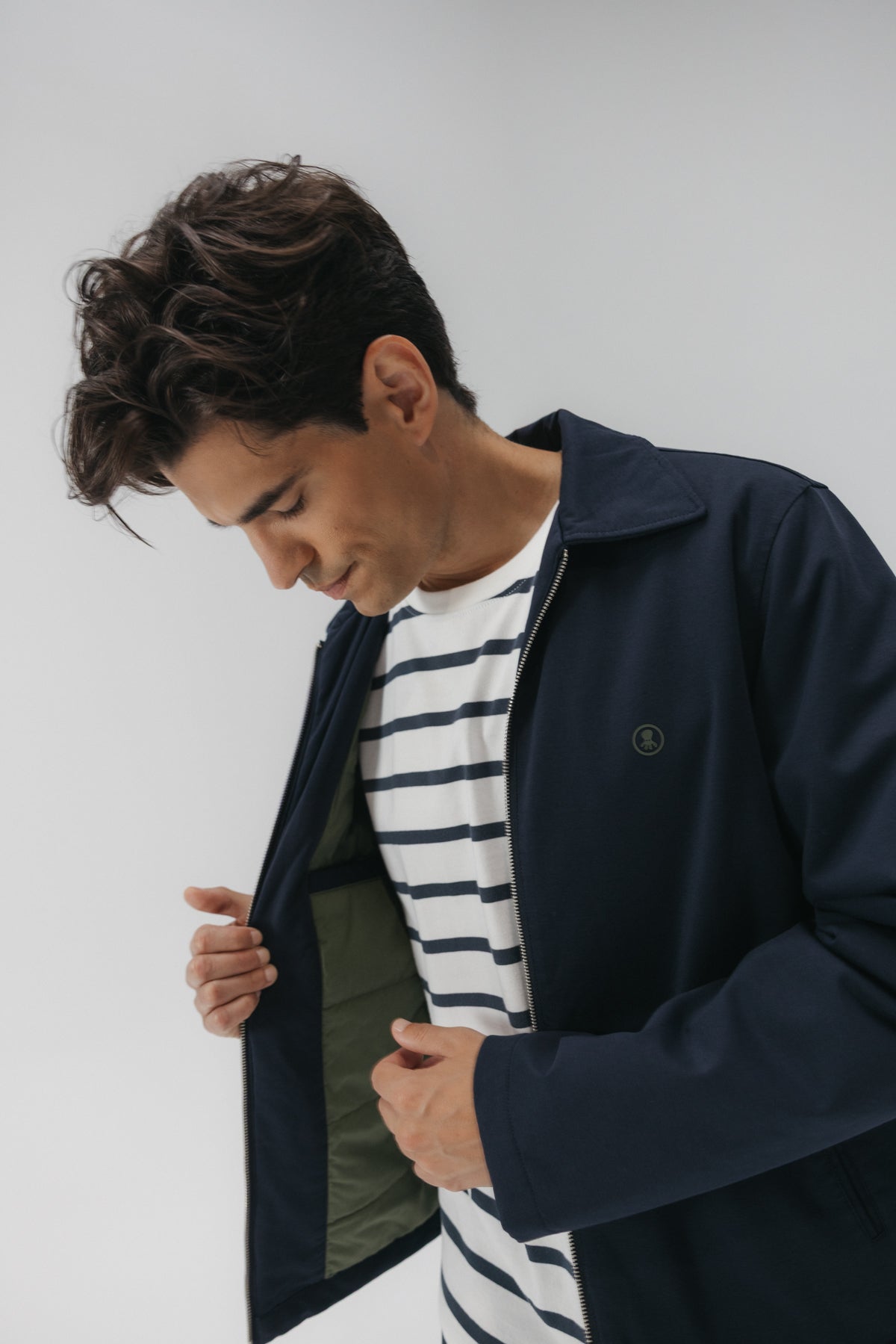 CAZADORA SUPERCOMFORT AZUL MARINO