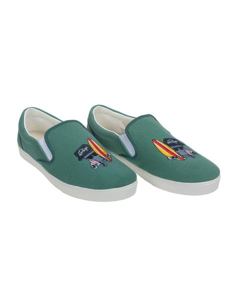 SNEAKER SURFER SLIP ON VERDE