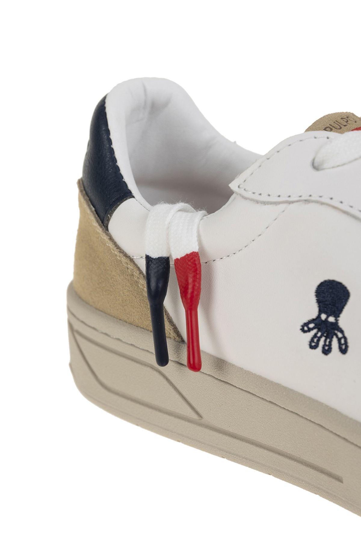 NAVY BLUE CONTRAST LOGO SPORTS SHOE