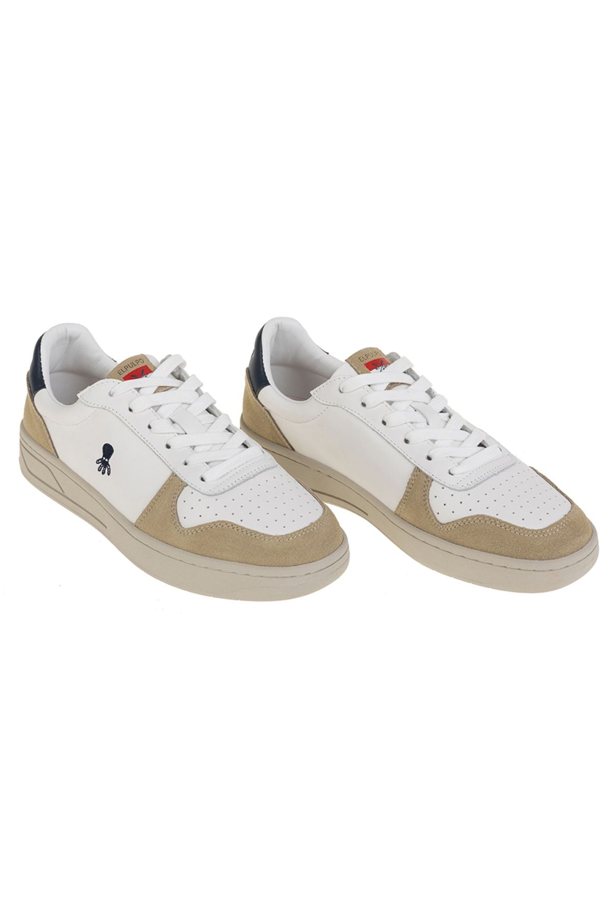 NAVY BLUE CONTRAST LOGO SPORTS SHOE