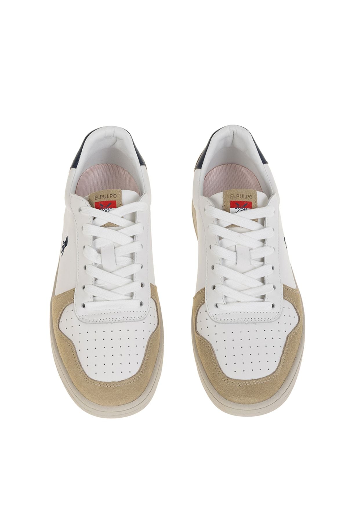 NAVY BLUE CONTRAST LOGO SPORTS SHOE