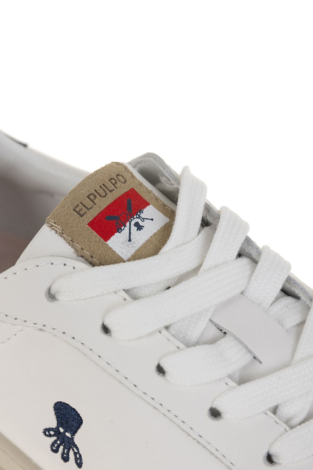 NAVY BLUE CONTRAST LOGO SPORTS SHOE