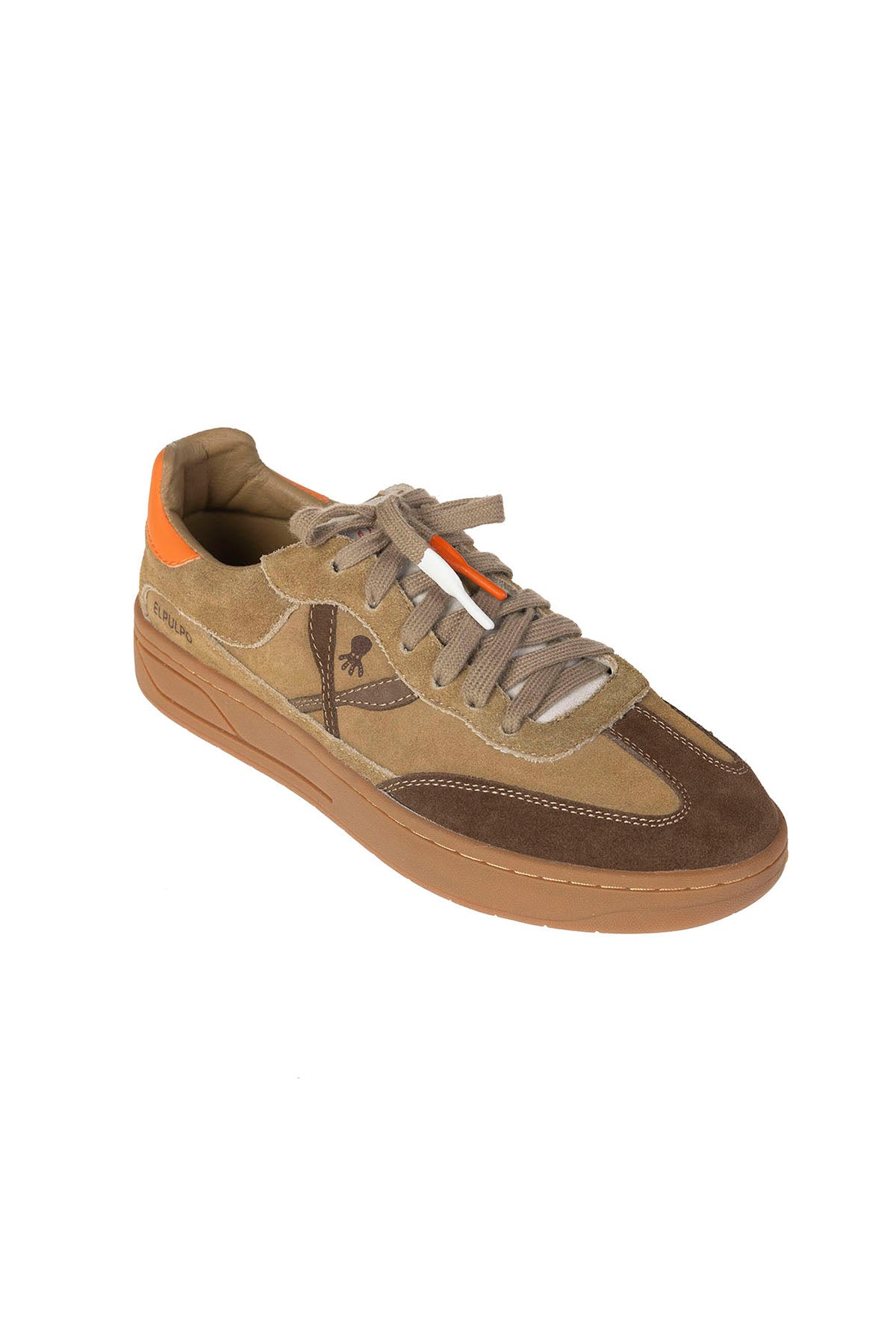 ZAPATILLA PIEL VUELTA CONTRASTES EP CANIDE MARRÓN