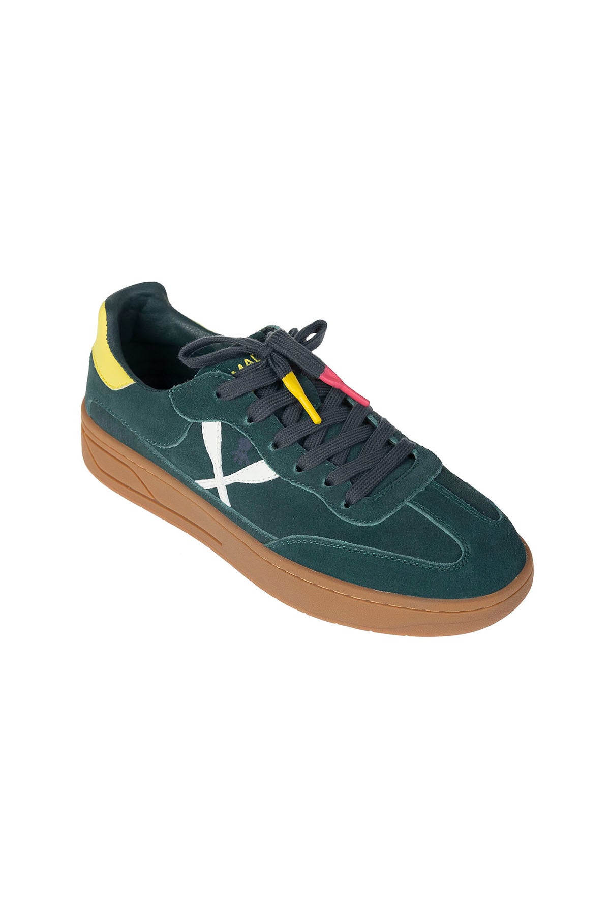 ZAPATILLA PIEL VUELTA CONTRASTES EP CANIDE VERDE OSCURO
