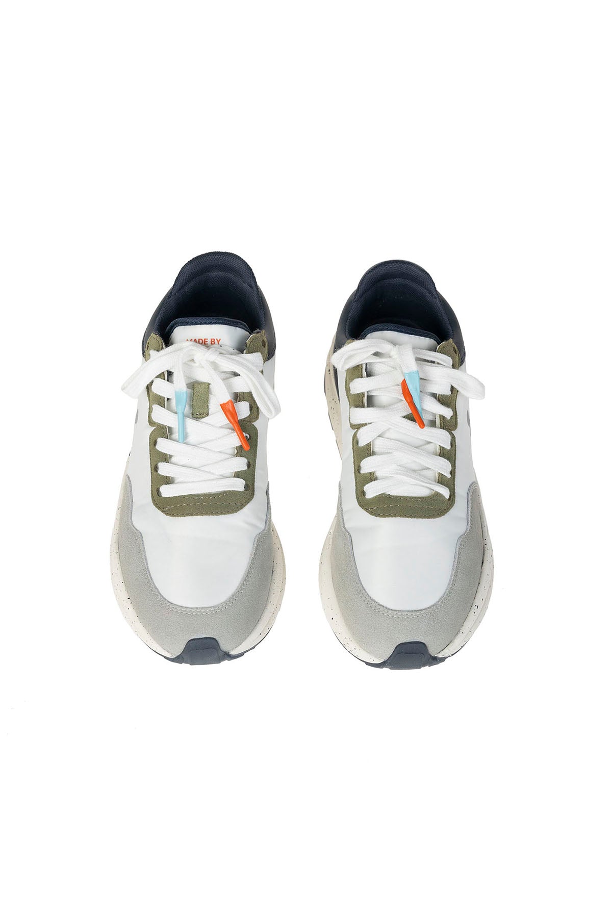 ZAPATILLA CONTRASTES SUELA MOTEADA EP LOURO BLANCO PURO