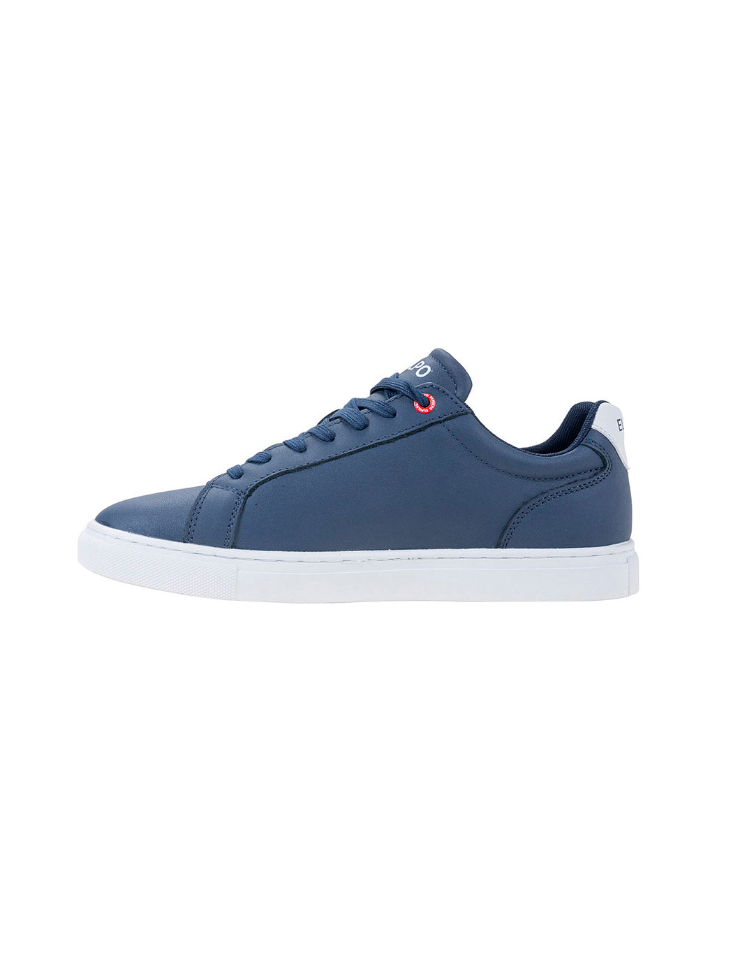 ZAPATILLA CASUAL BANDERA LATERAL AZUL MARINO