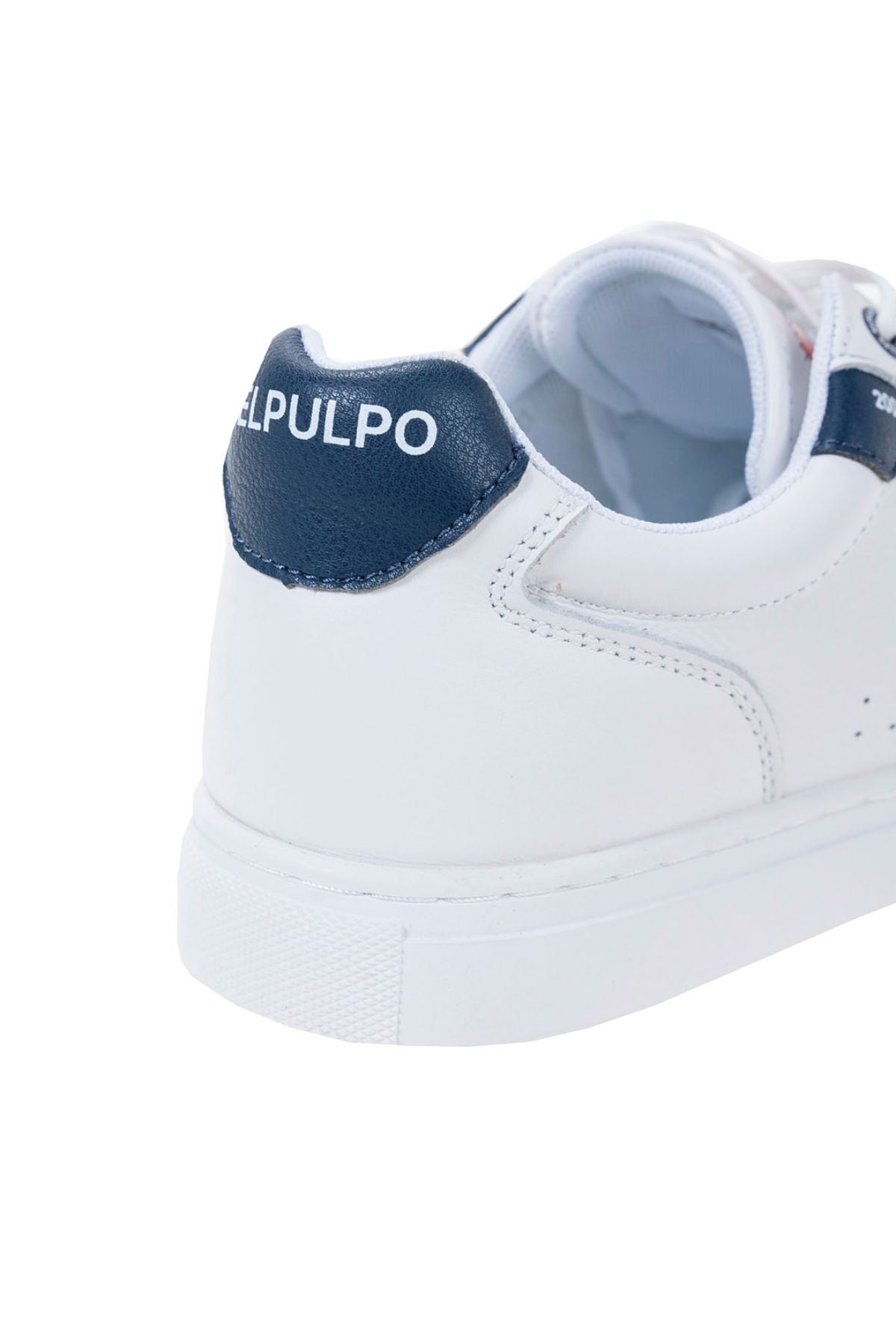 CASUAL SNEAKER WITH SIDE LOGO IN PURE WHITE
