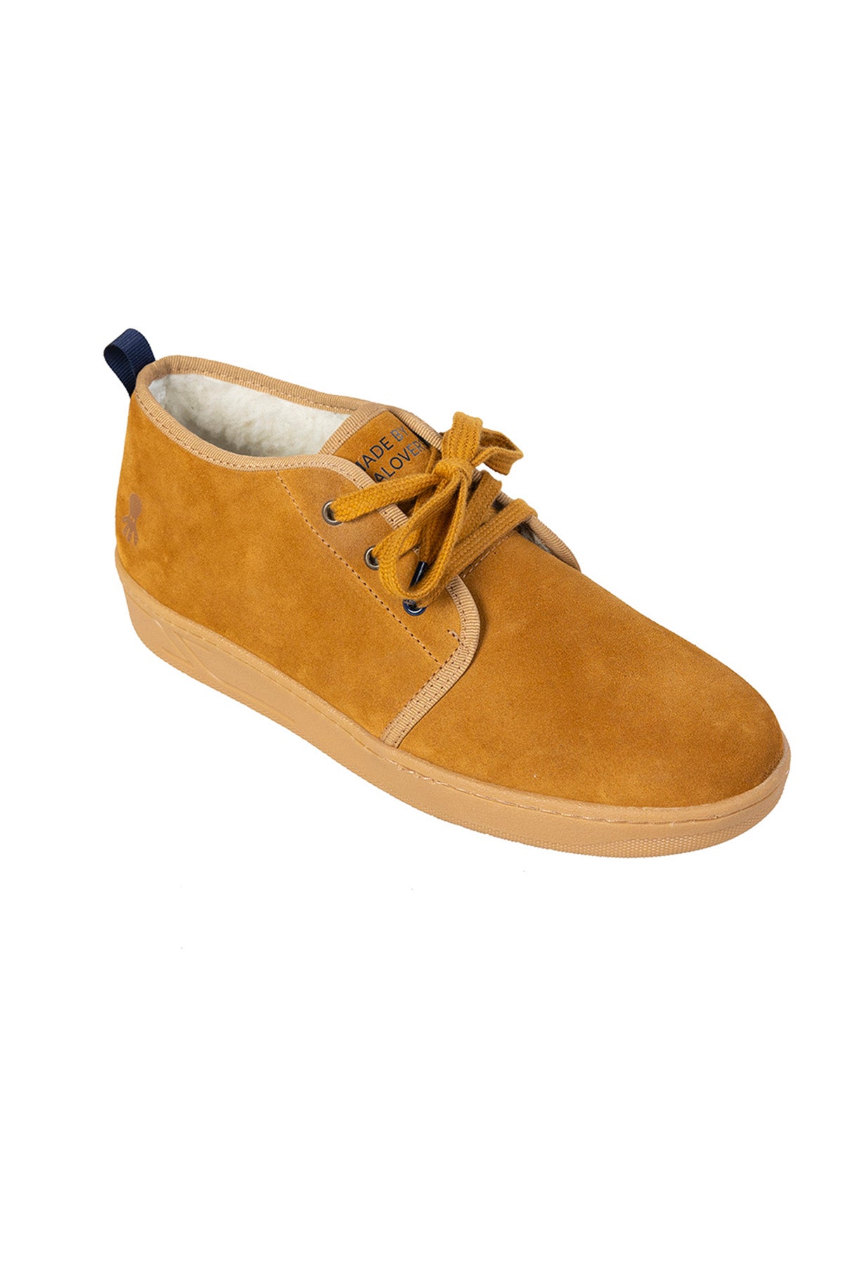BOTA EP BALTAR CAMEL COM LOGOTIPO GRAVADO