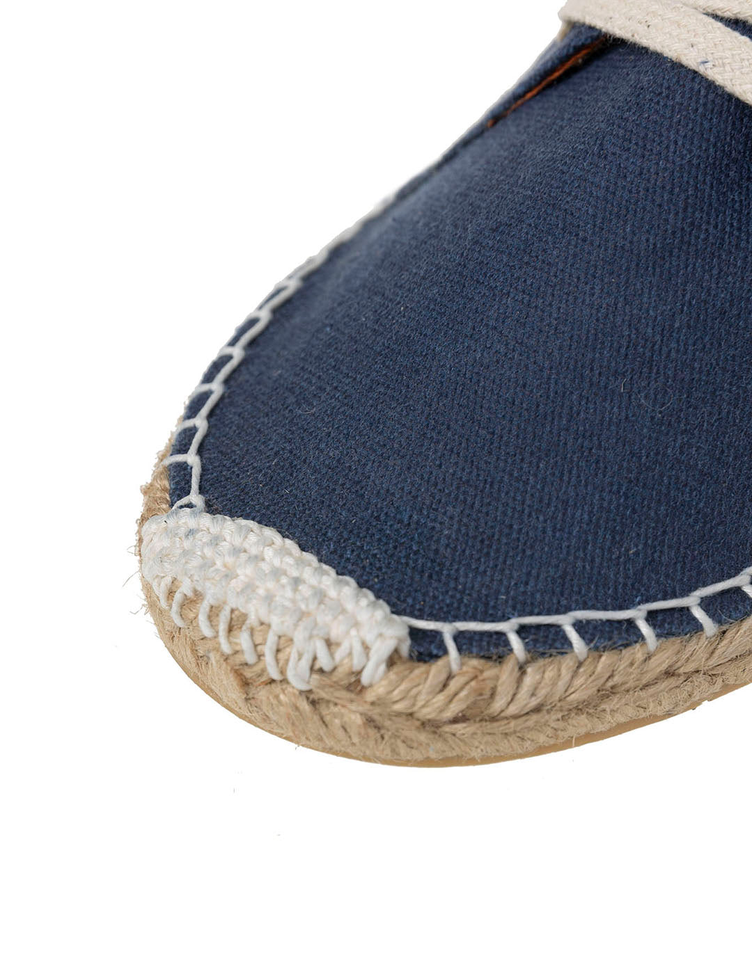 ALPARGATA CORDONES LOGO AZUL MARINO DELAVÉ