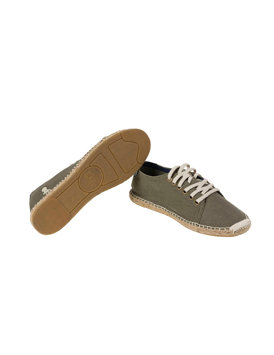 ESPADRILLE COM LOGOTIPO VERDE SÁBIO
