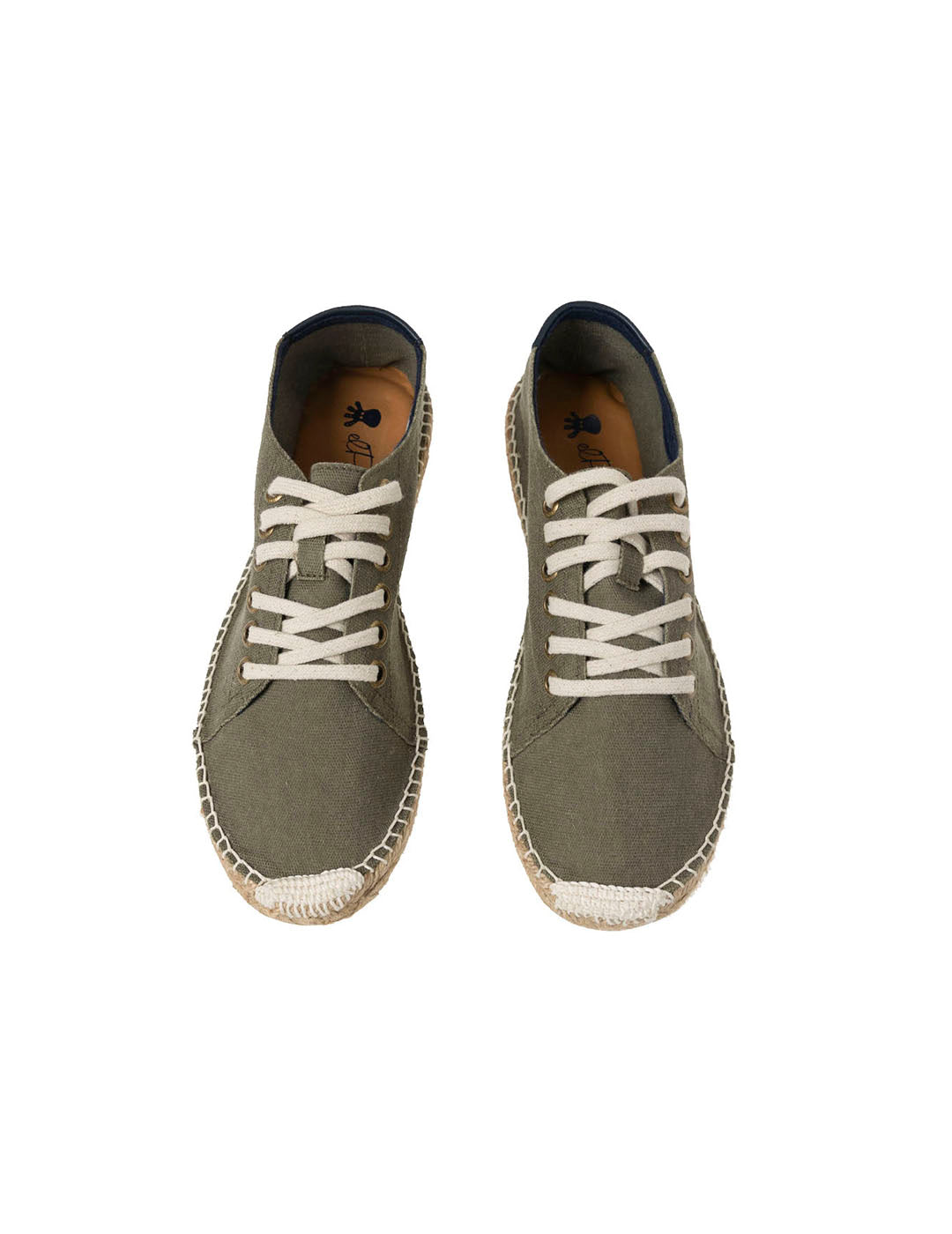 ESPADRILLE COM LOGOTIPO VERDE SÁBIO