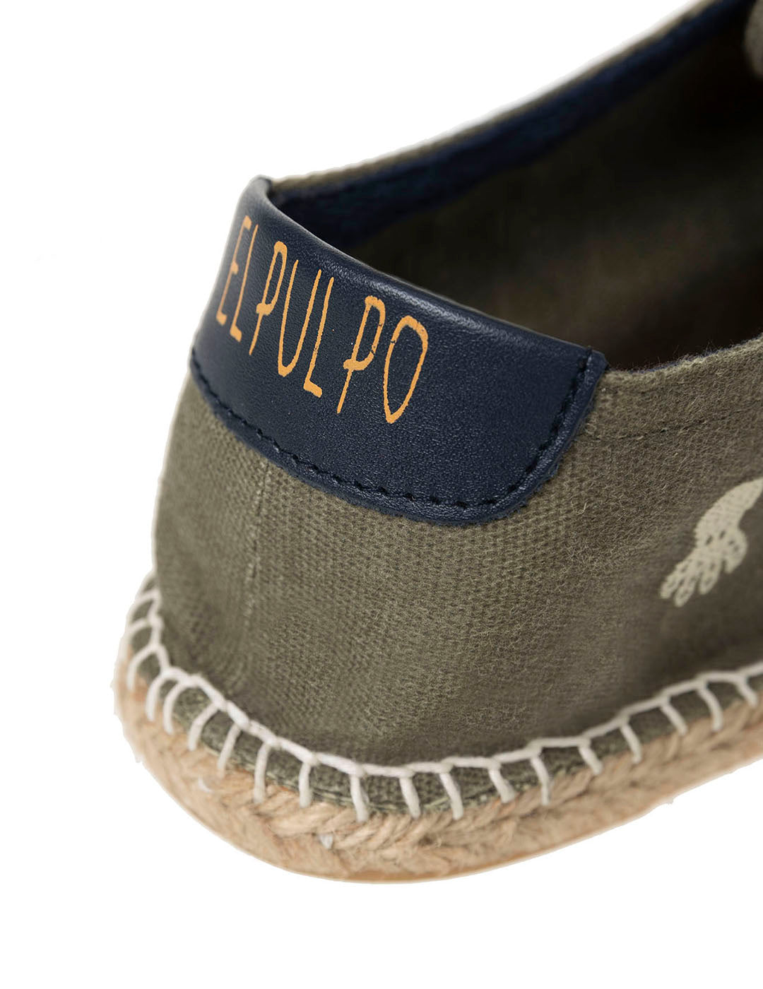 ESPADRILLE COM LOGOTIPO VERDE SÁBIO