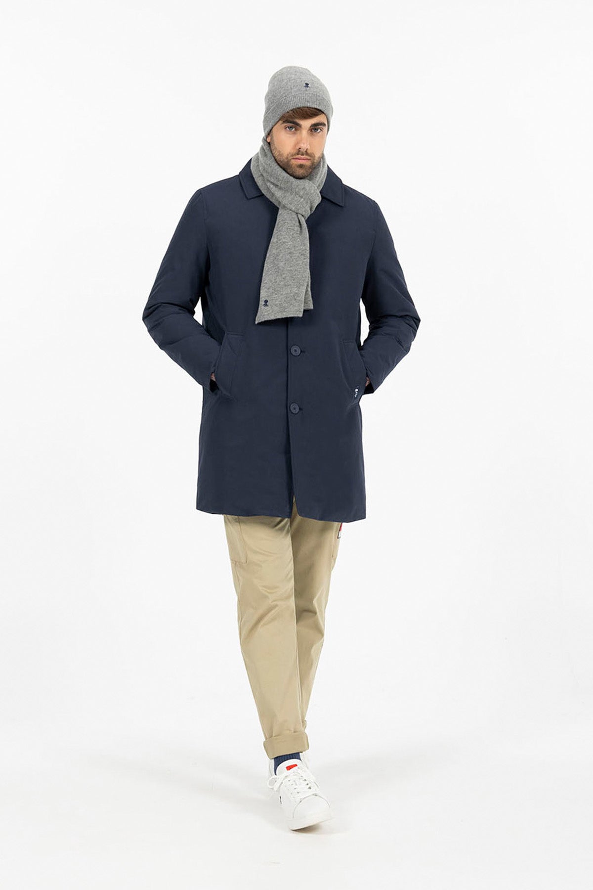 BUFANDA MELANGE GRIS VIGORÉ