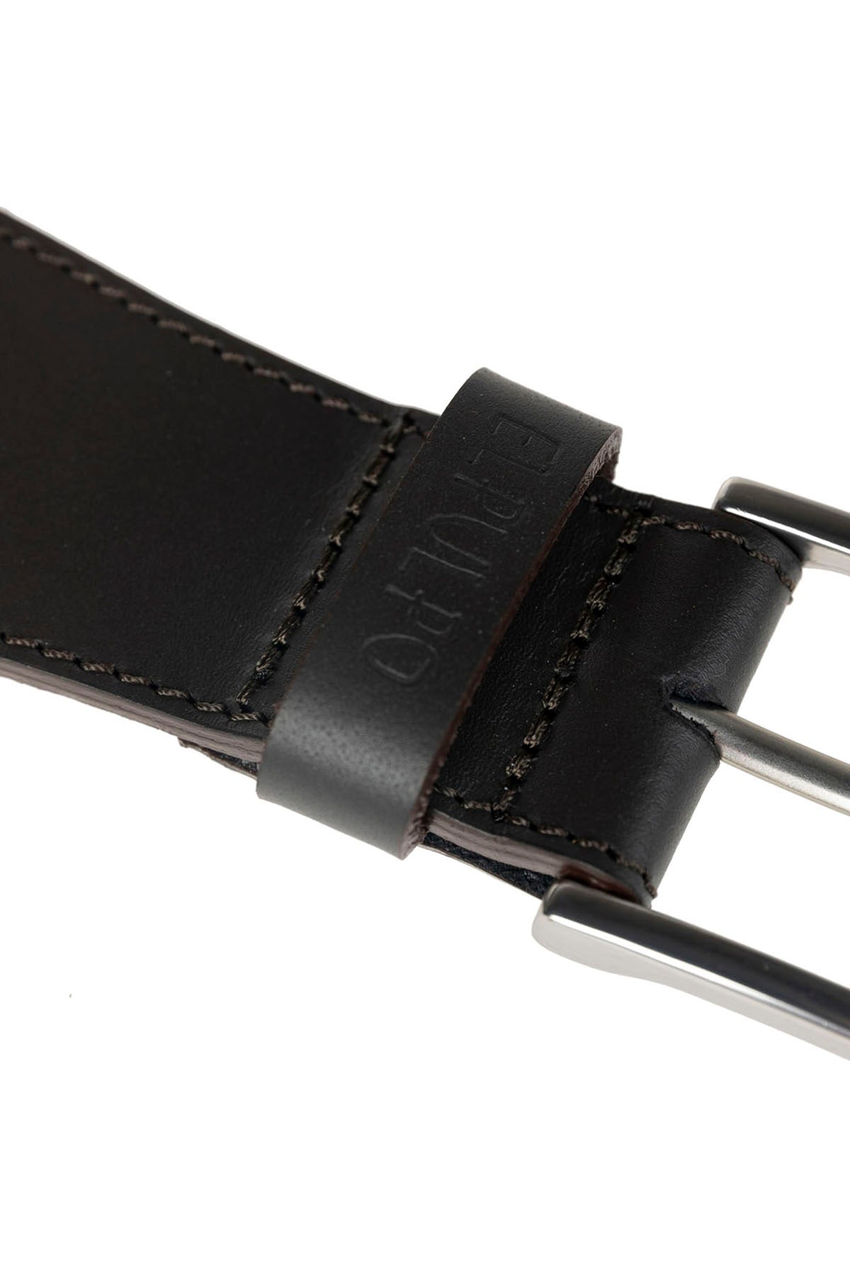 GREEN TWO-TONE ETHNIC WOVEN BELT