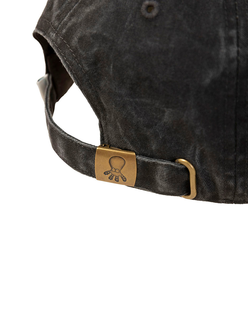GORRA EFECTO LAVADO ELPULPO A TONO ANTRACITA