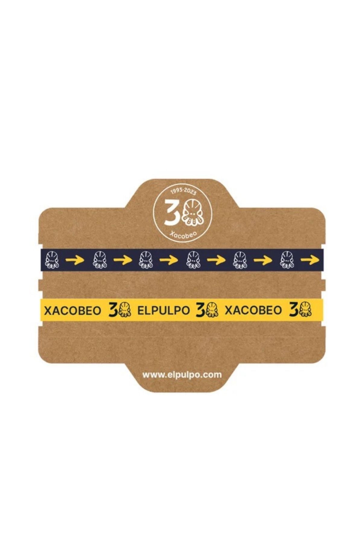 PULSERAS ELPULPO XACOBEO PACK AZUL MARINO