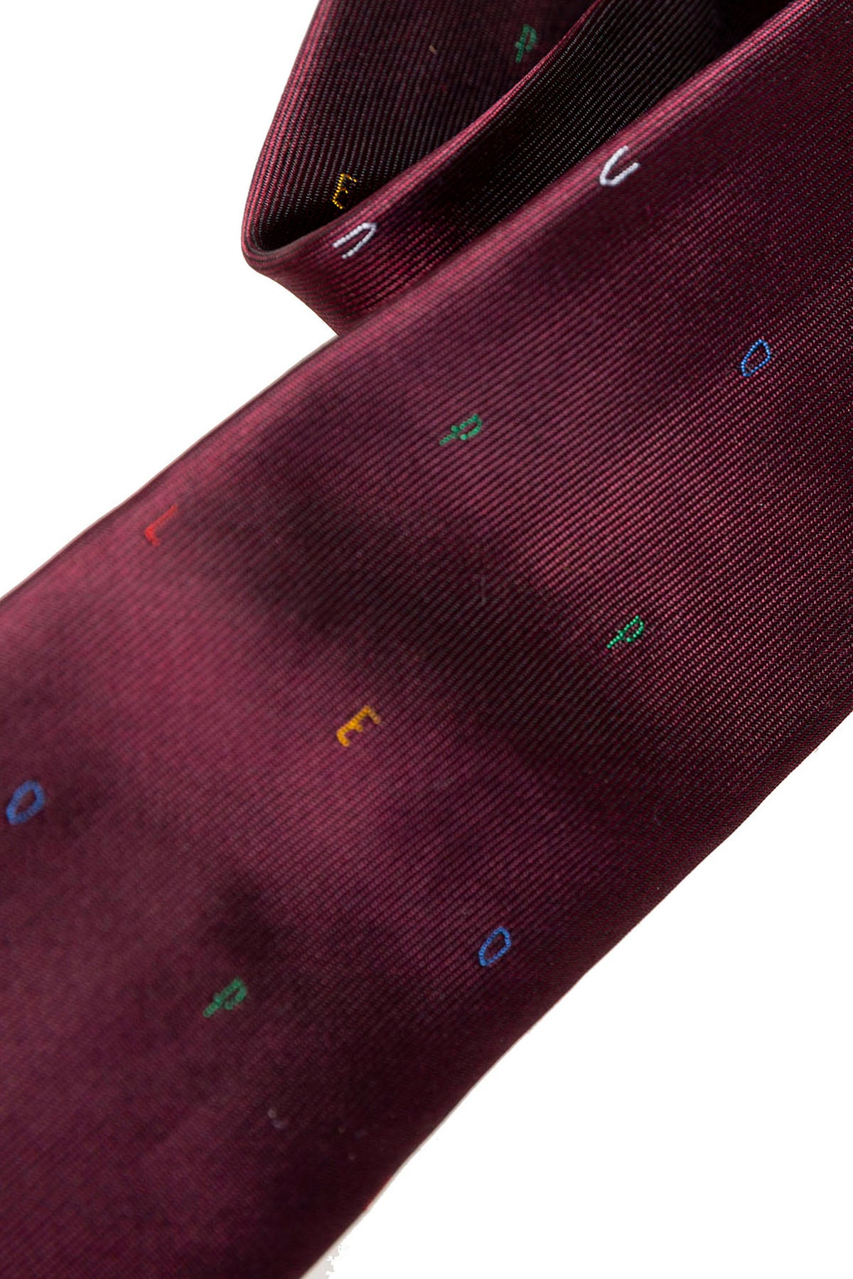 GARNET LETTERS TIE