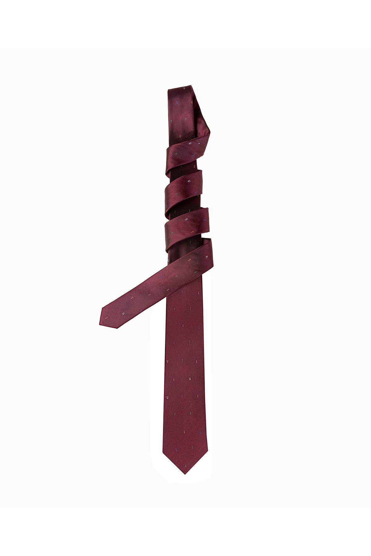 GARNET LETTERS TIE