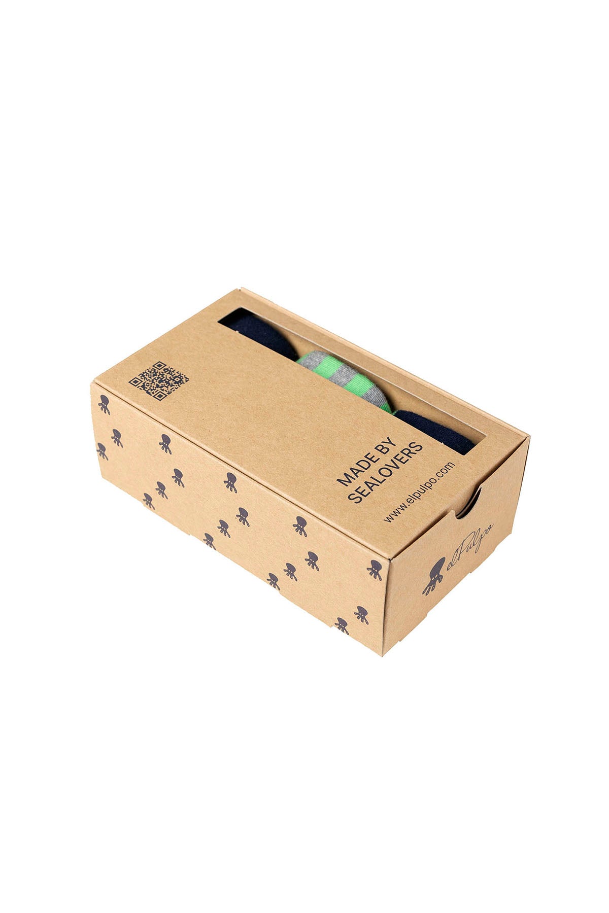 PACK OF ESSENTIALS ELPULPO MULTICOLOR SOCKS